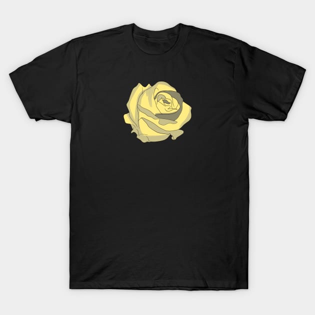 Yellow Rose T-Shirt by Artemis Garments